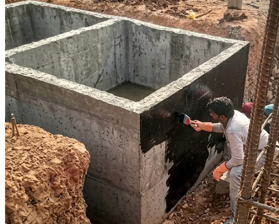 Before waterproofing