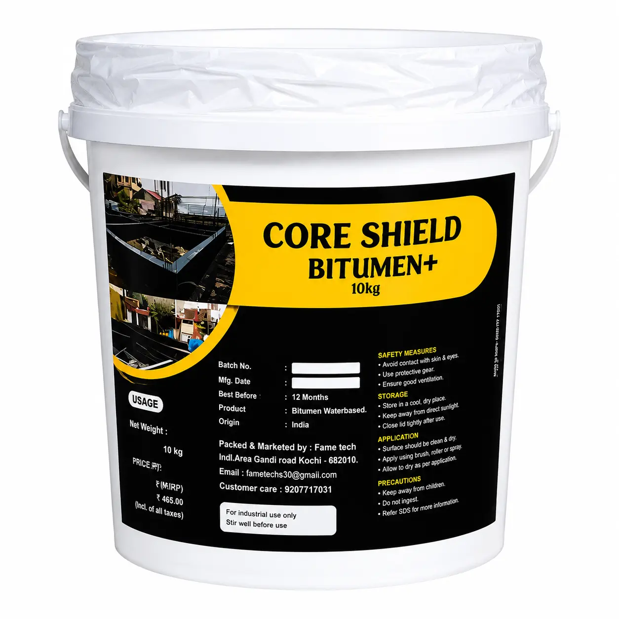 Water Base Bitumen Paint