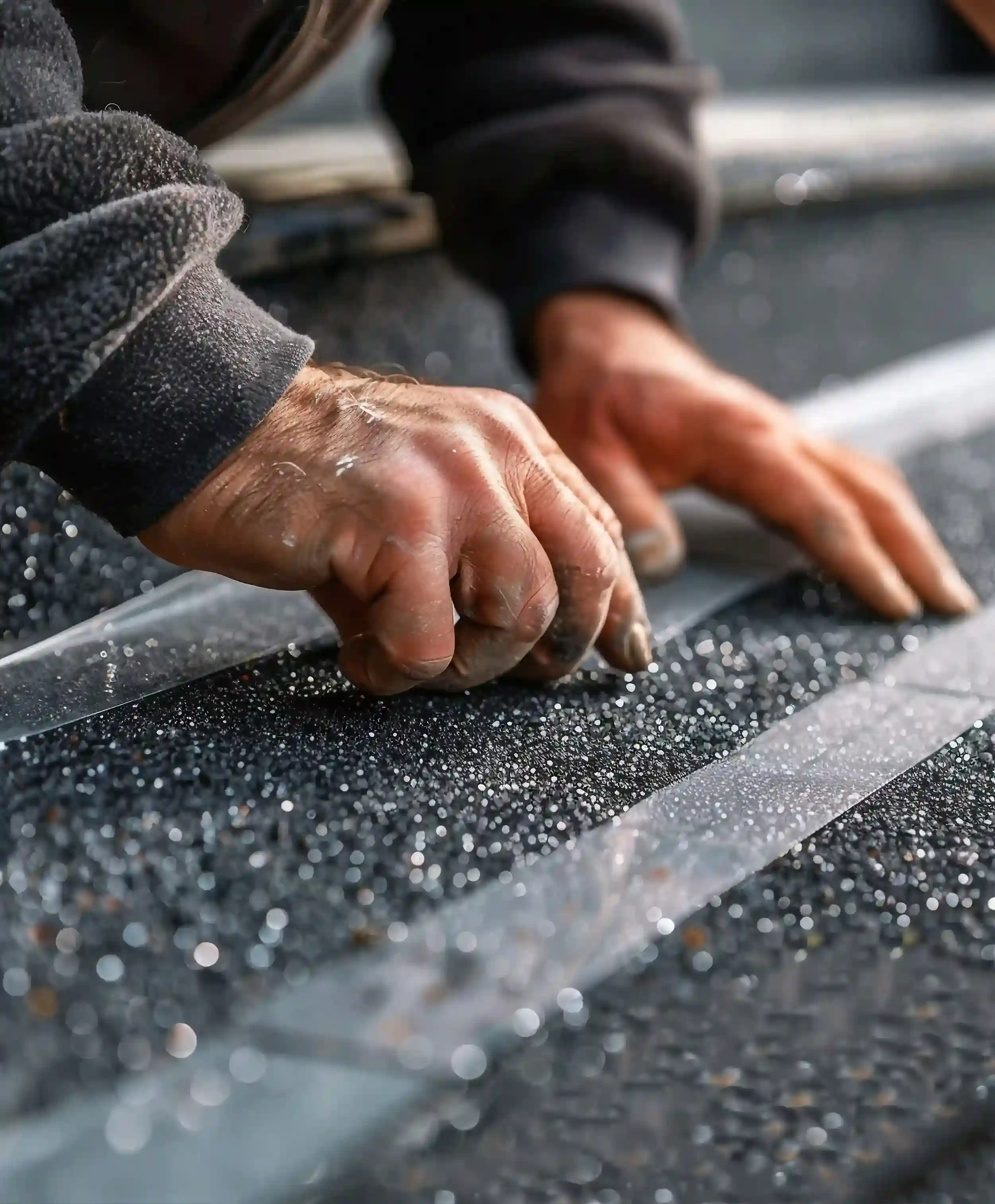 Waterproofing Team at work